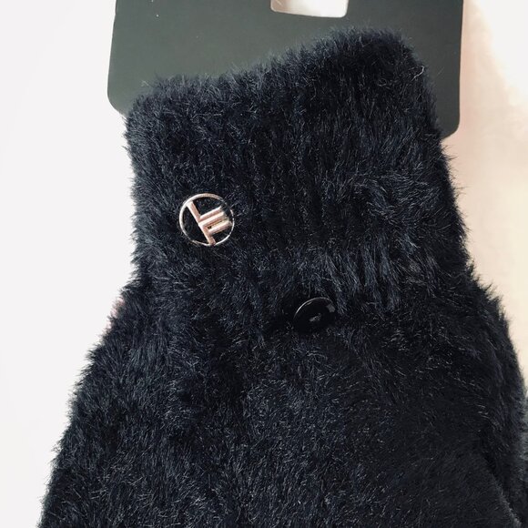 London Fog women O/S  winter Gloves black & red 2 Pack NWT - Picture 9 of 10